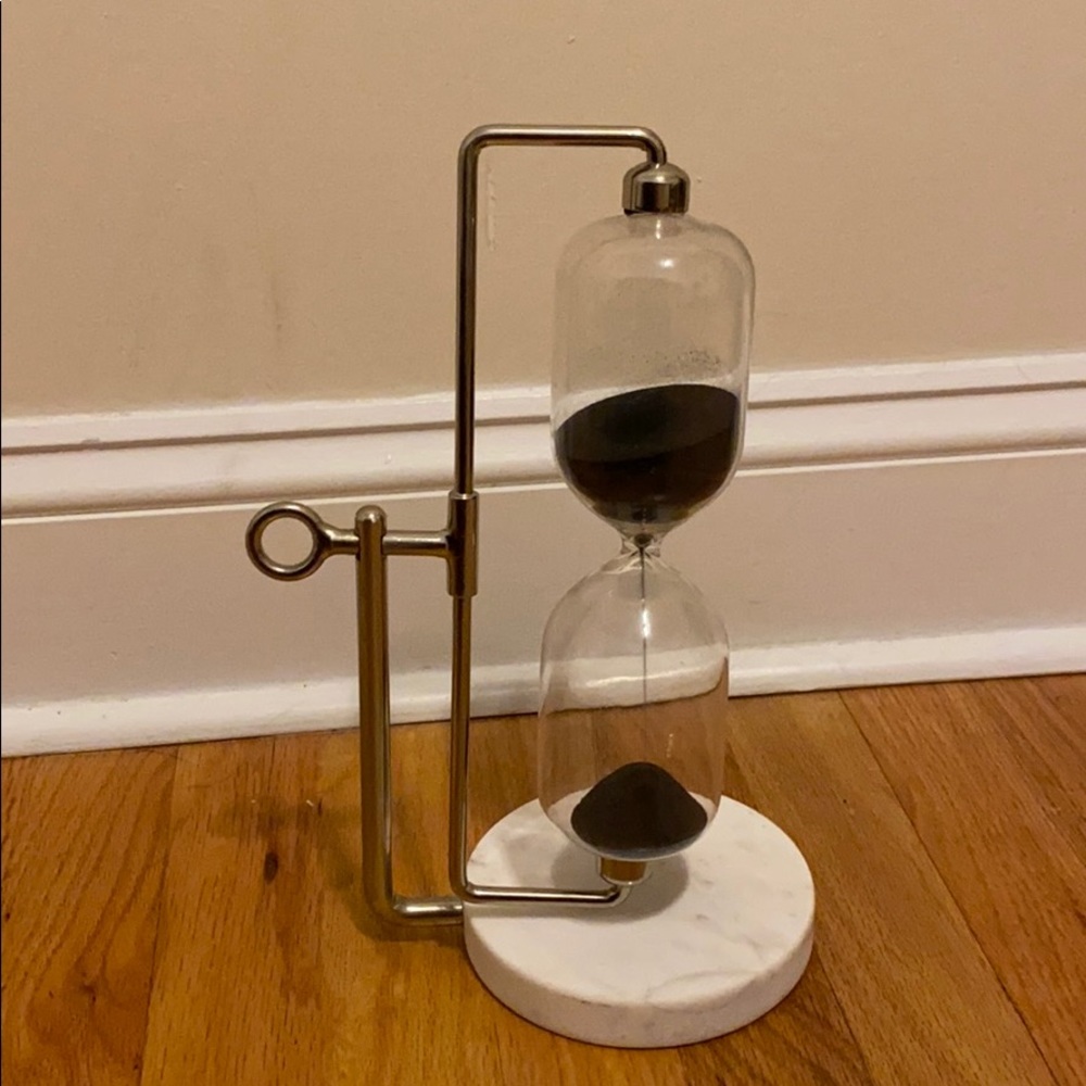 Hourglass With Marble Bottom